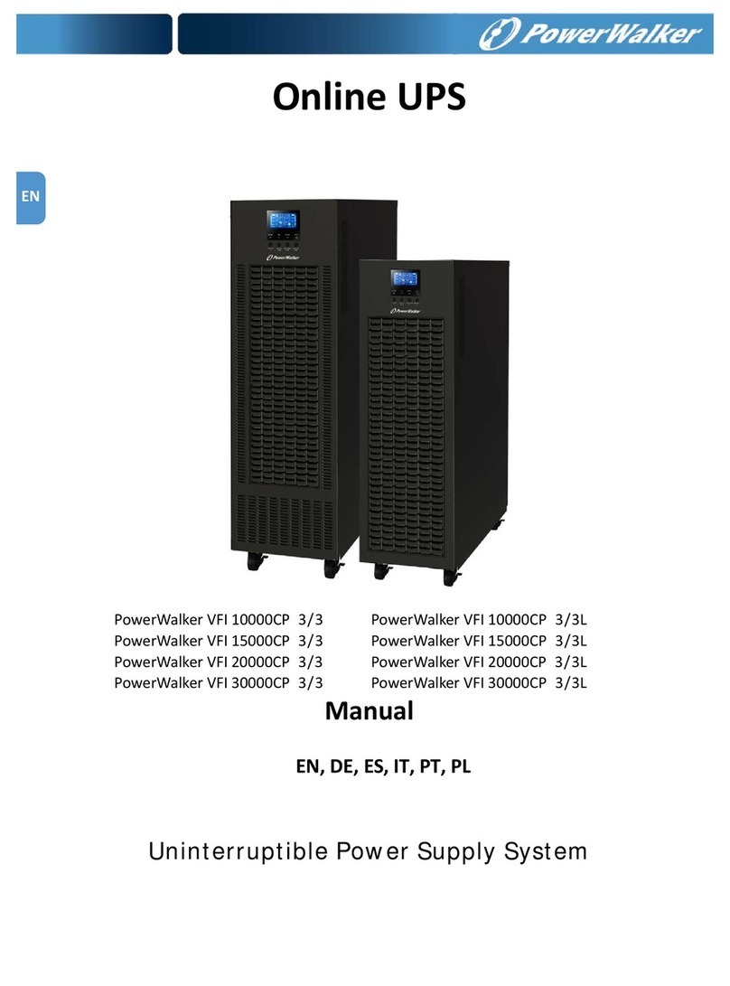 PowerWalker VFI 10000CP 3/3 User manual