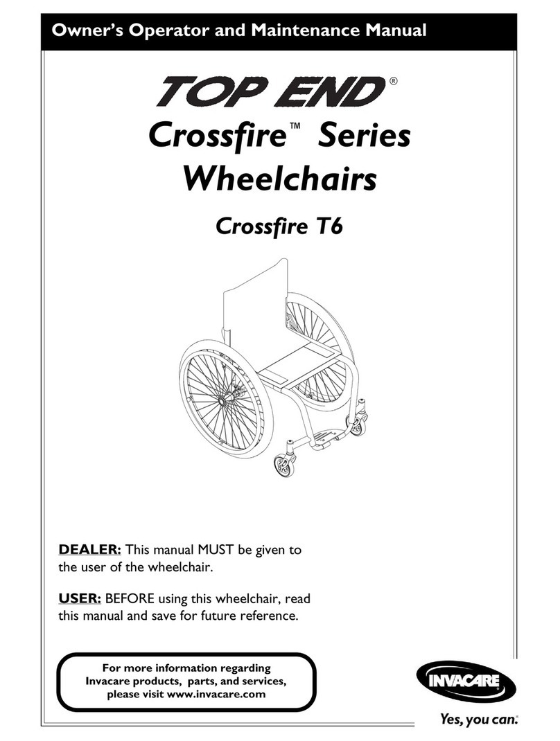 Invacare Top End Crossfire T6 Manual