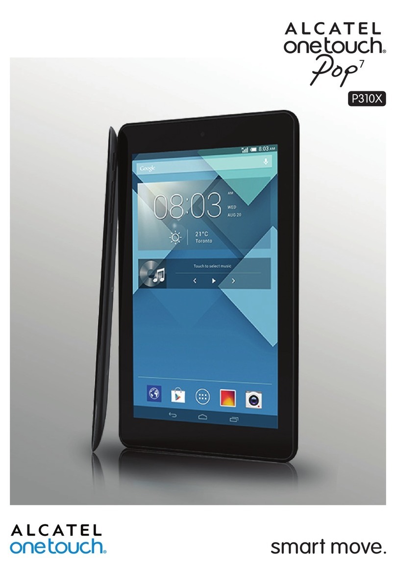 Alcatel OneTouch Pop7 P310A user guide