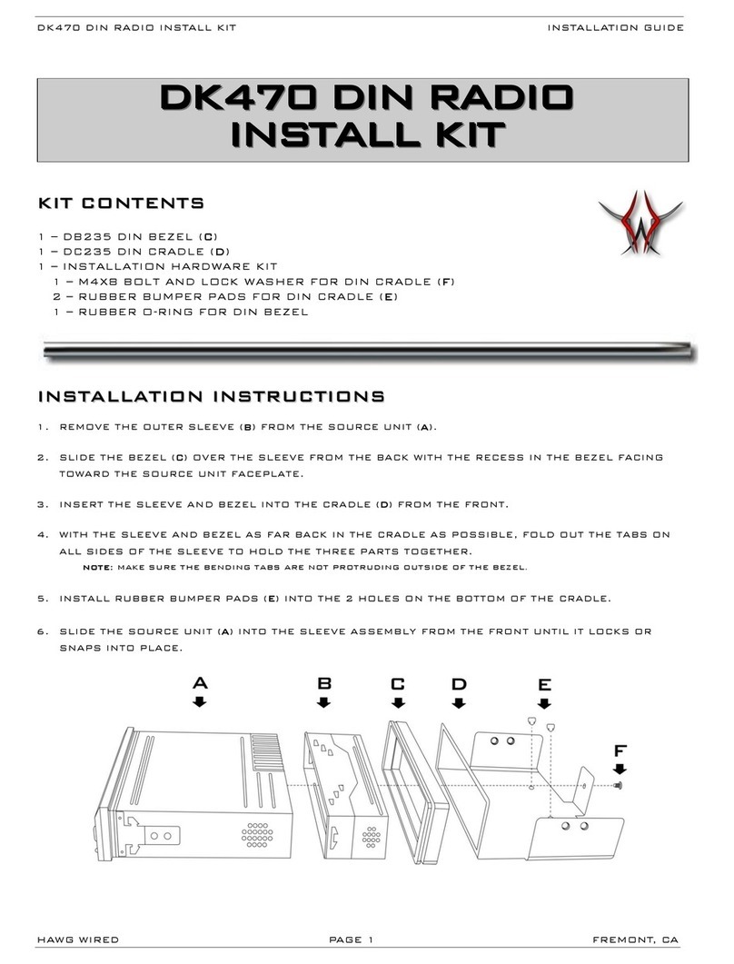 Hawg Wired DK470 installation guide