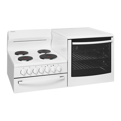 Westinghouse WDE147WA user manual