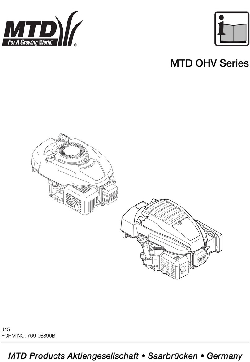 MTD OHV Series User manual