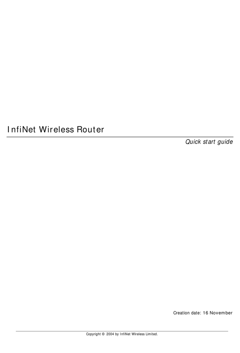 InfiNet R5000 series User manual