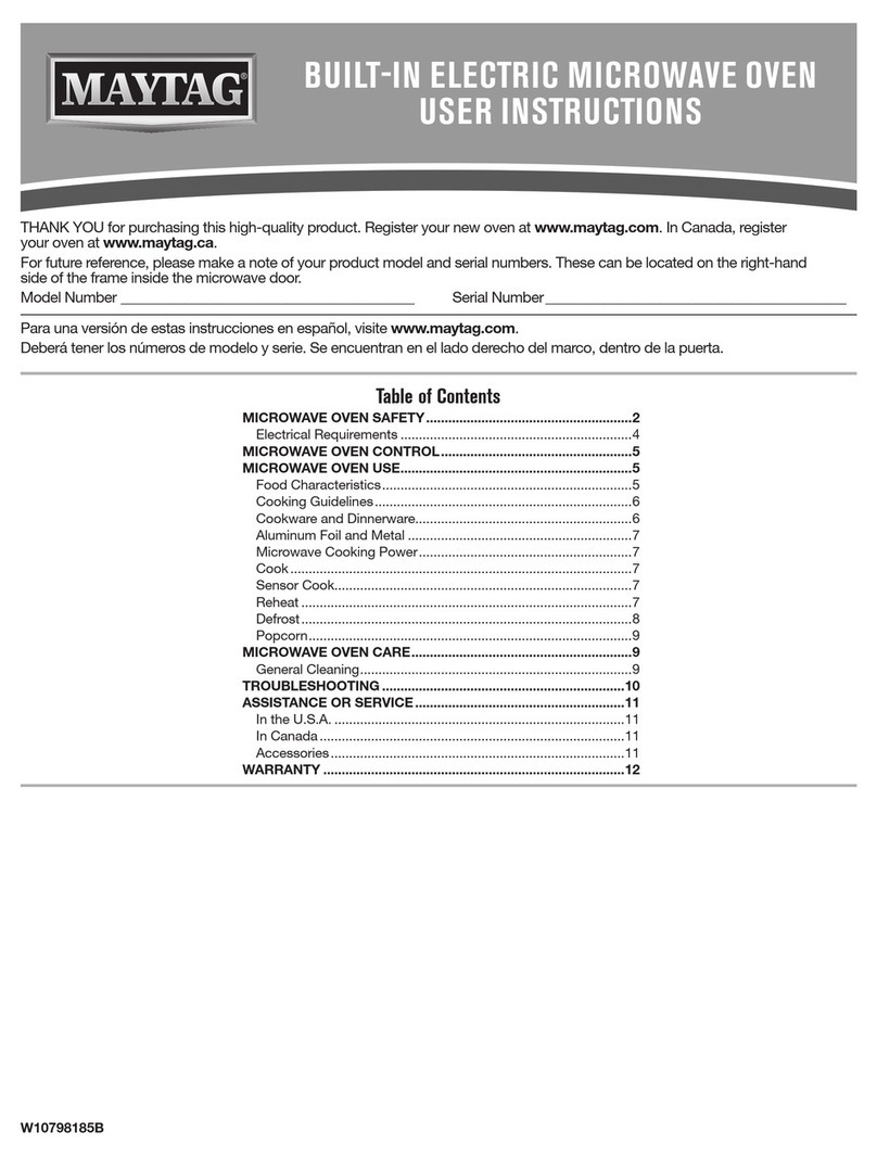 Maytag MMW7730DS Installation instructions