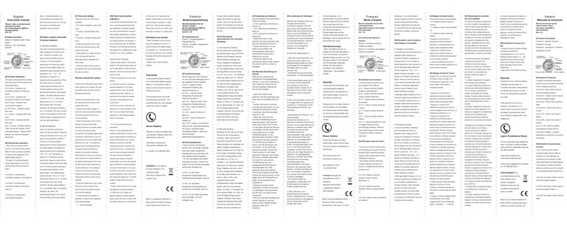 Braun BN0087 instruction manual