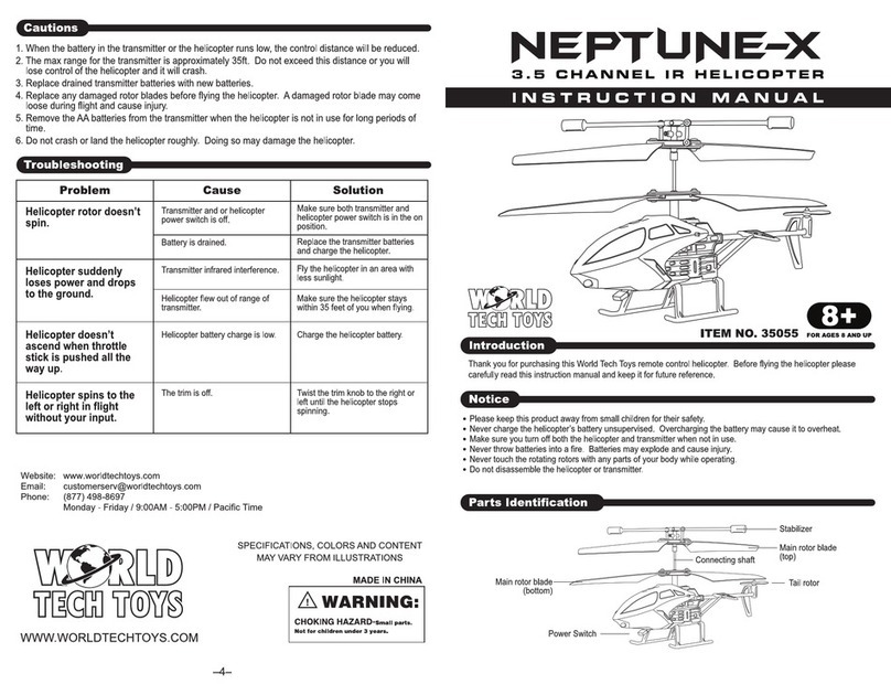 World Tech Toys neptune-x User manual World Tech Toys neptune-x User manual