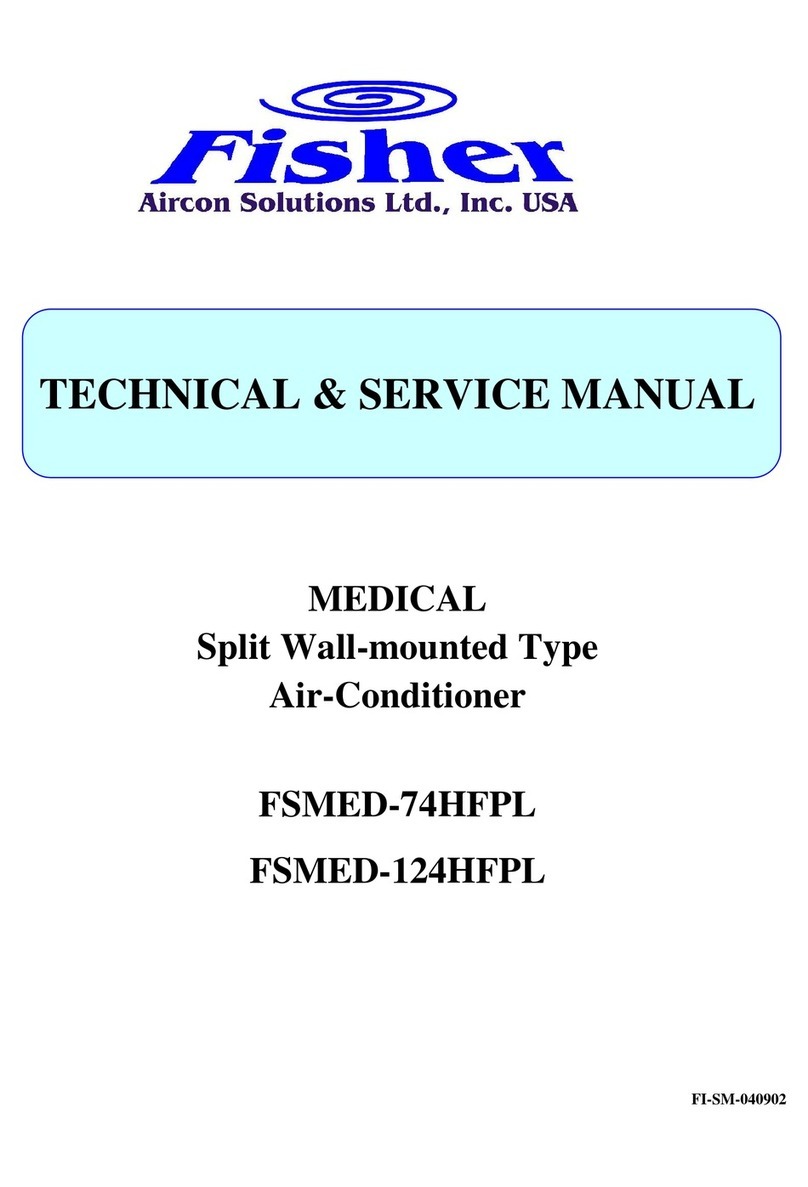 Fisher FSMED-74HFPL Operating manual