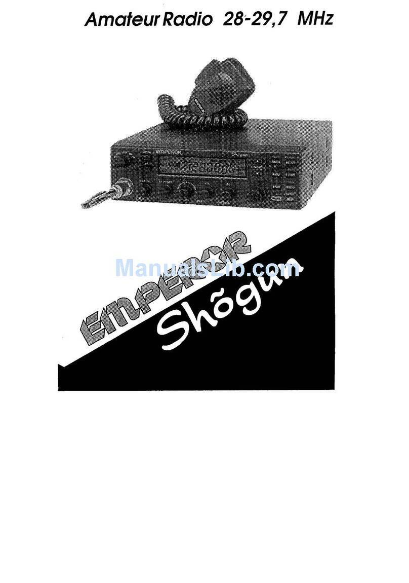 Emperor Shogun instruction manual