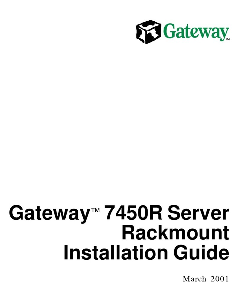 Gateway 7450R installation guide