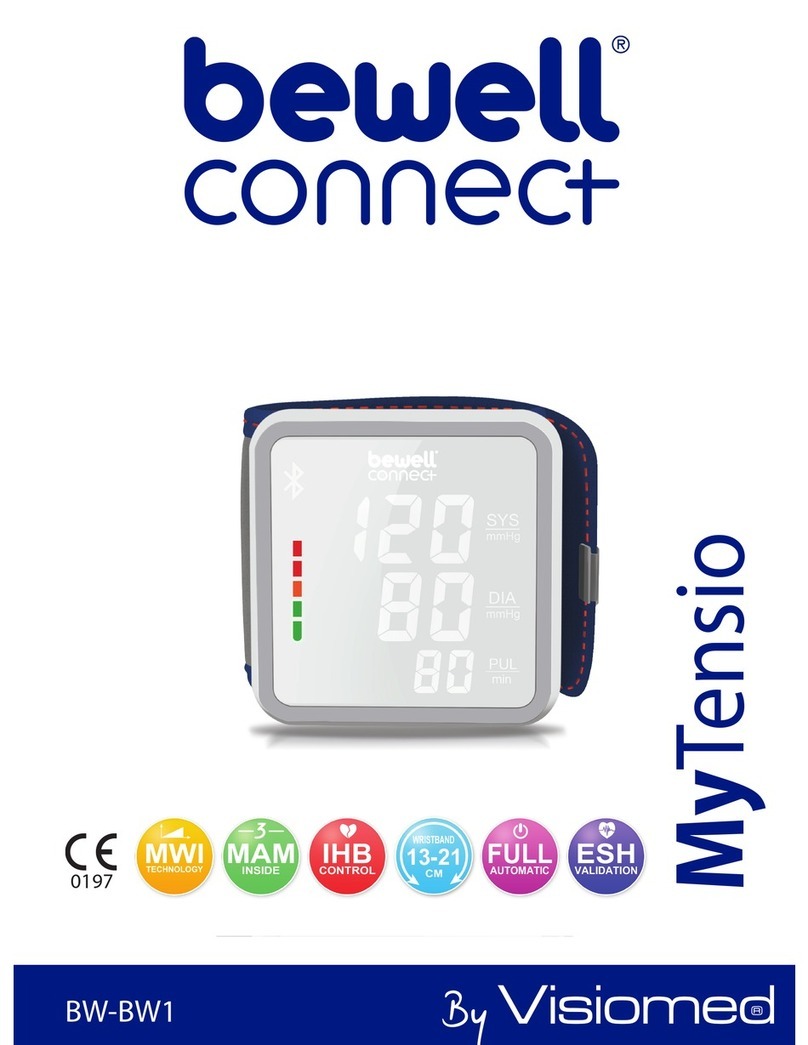 bewell connect MyTensio BW User manual