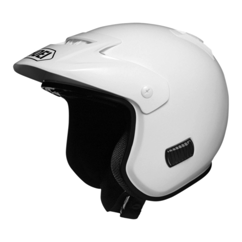 SHOEI TR-3 Instructions for use