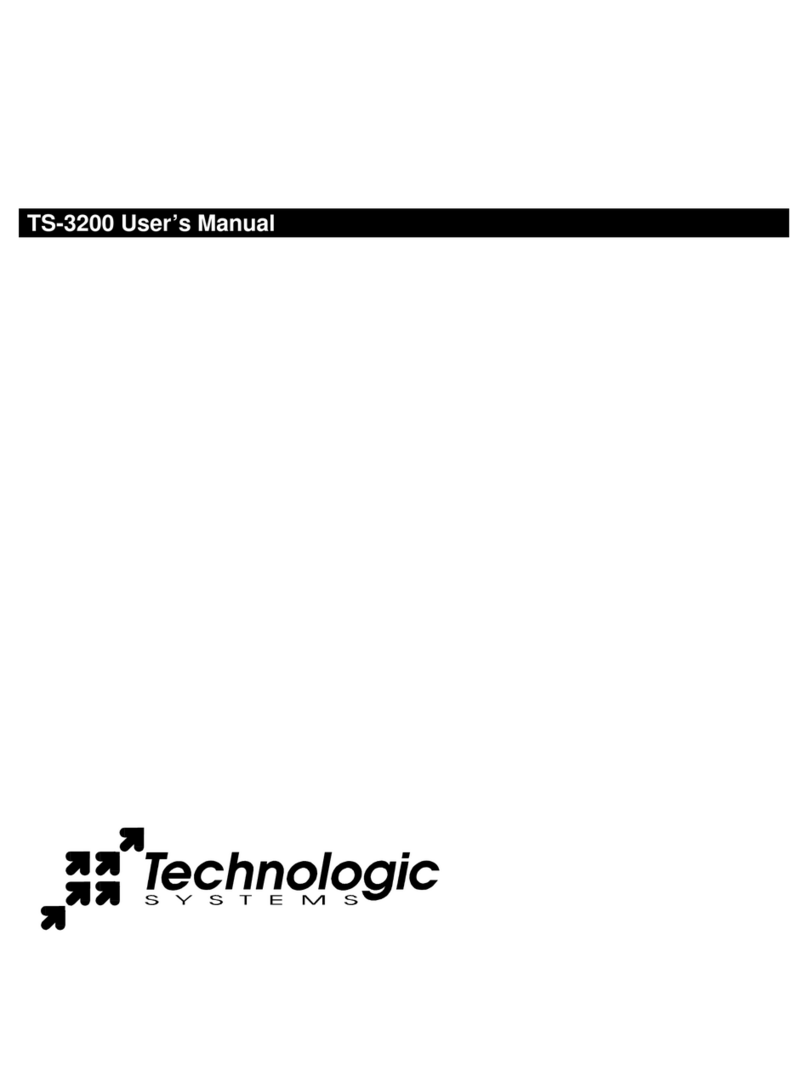 Technologic Systems TS-3200 user manual