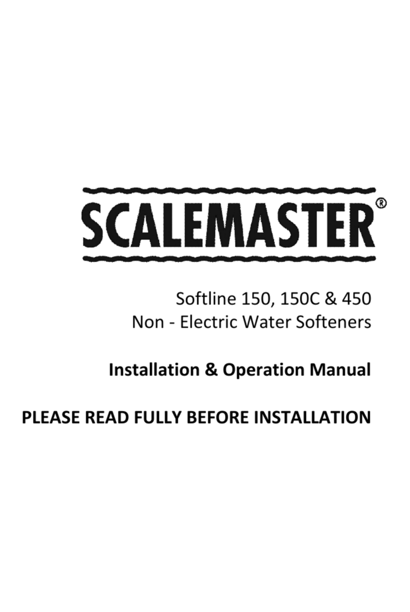 Scalemaster Softline 150 Installation & operation manual