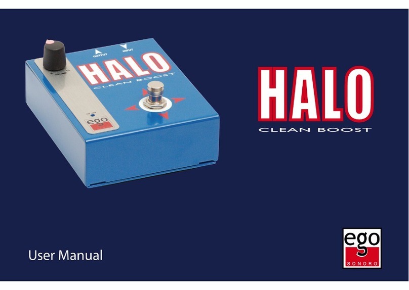 EGO Halo Clean Boost user manual EGO Halo Clean Boost user manual