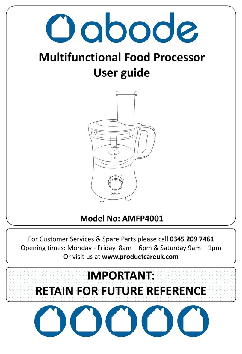 Abode AMFP4001 User manual