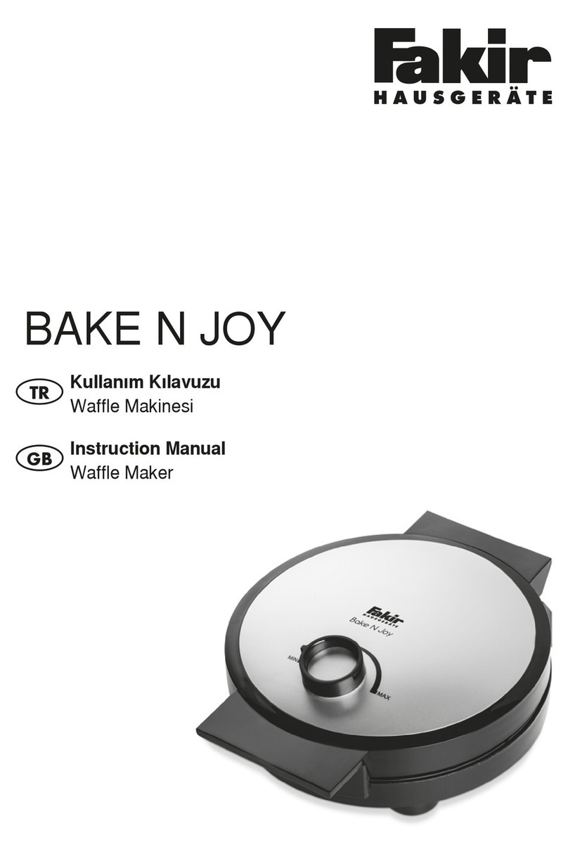 Fakir BAKE N JOY instruction manual