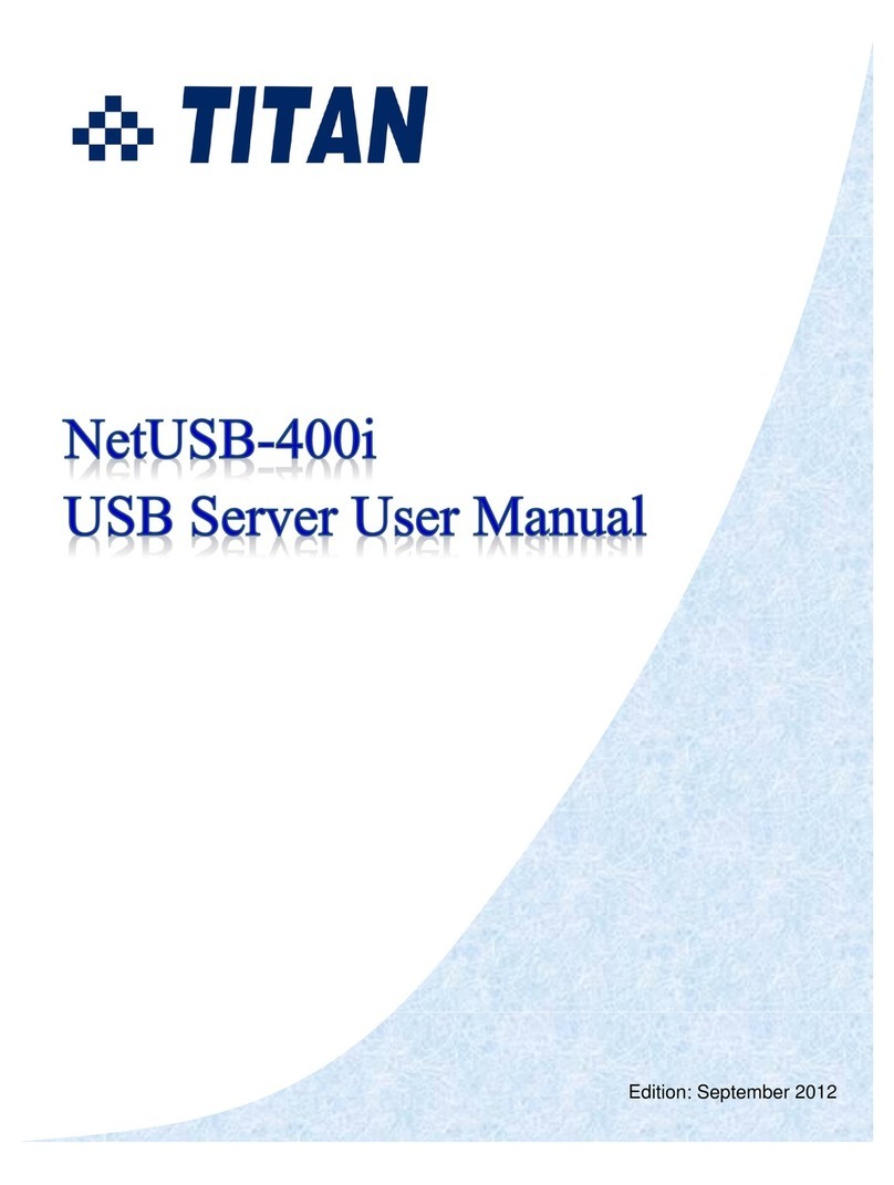 Titan NetUSB-400i user manual