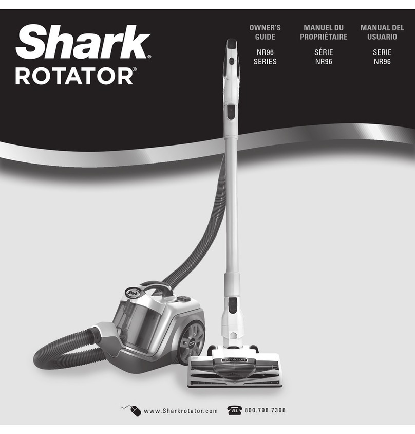 Shark Rotator NR96 SERIES User manual