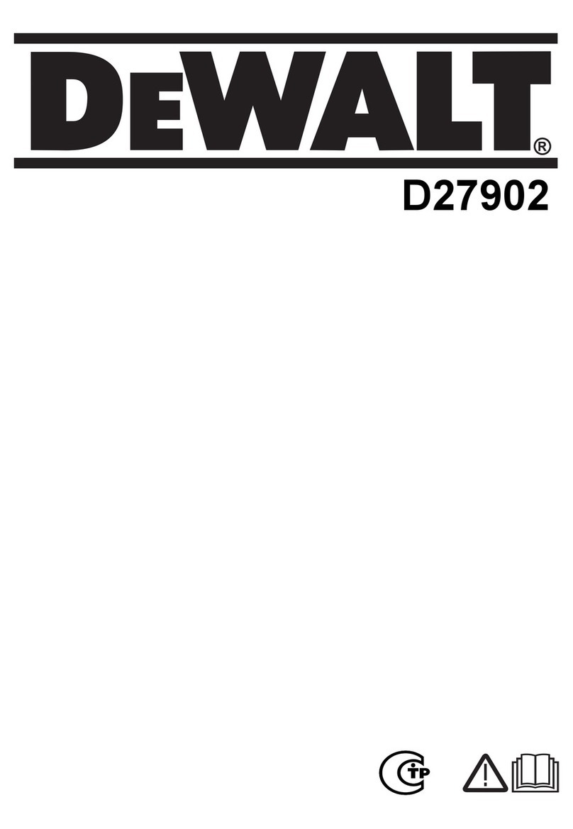 DeWalt D27902 User manual