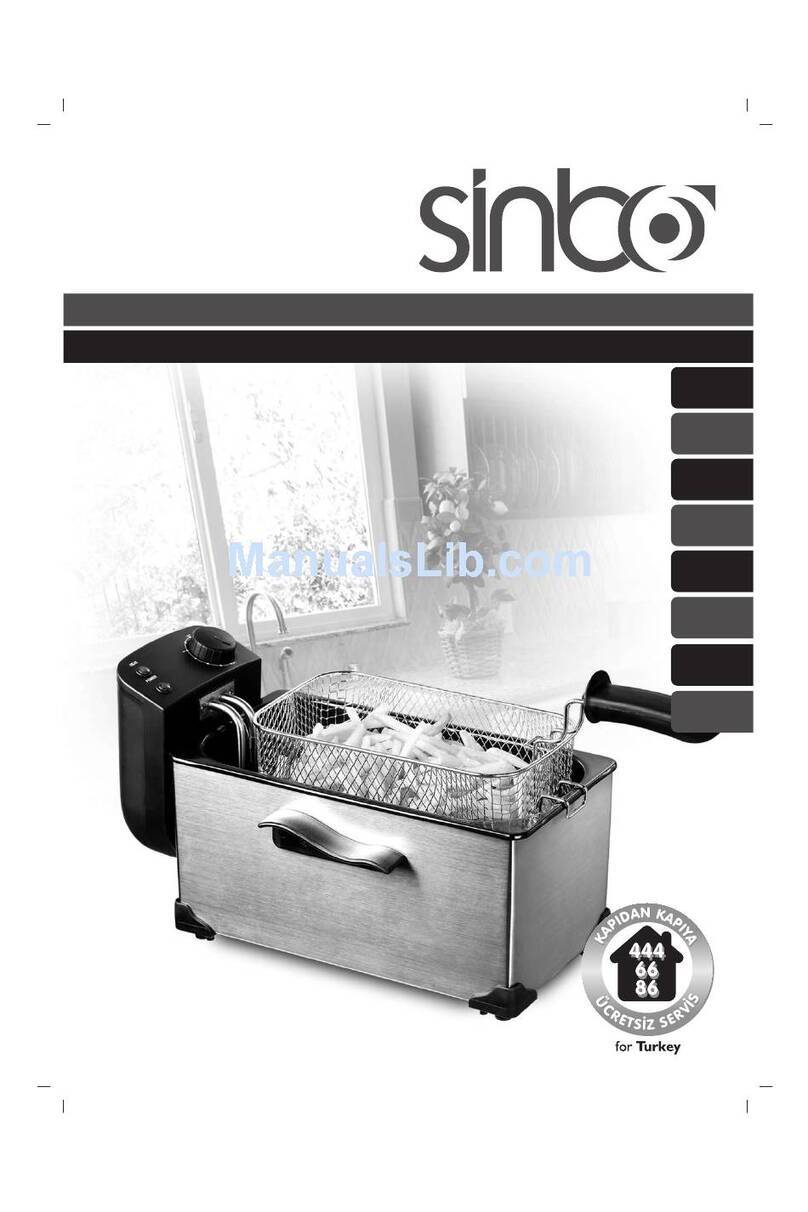 Sinbo SDF 3827 instruction manual