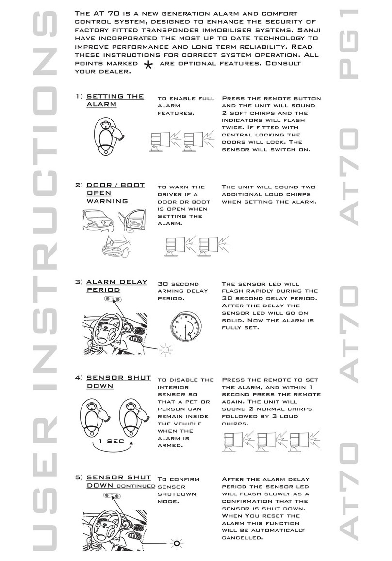 Sanji AT 70 User instructions