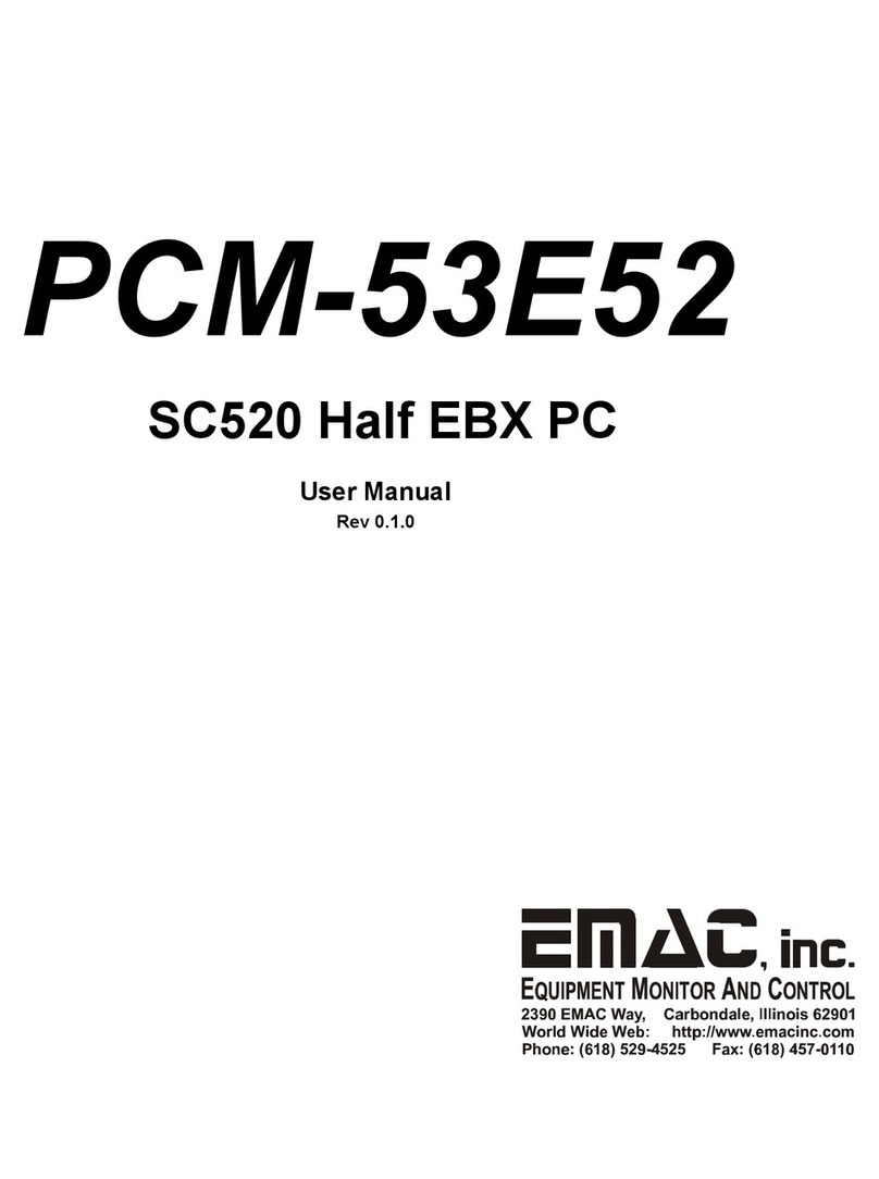 EMAC PCM-53E52 user manual