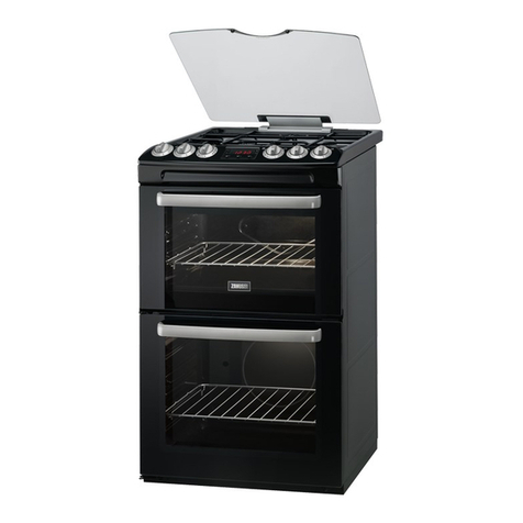 Zanussi ZCG552GNC user manual