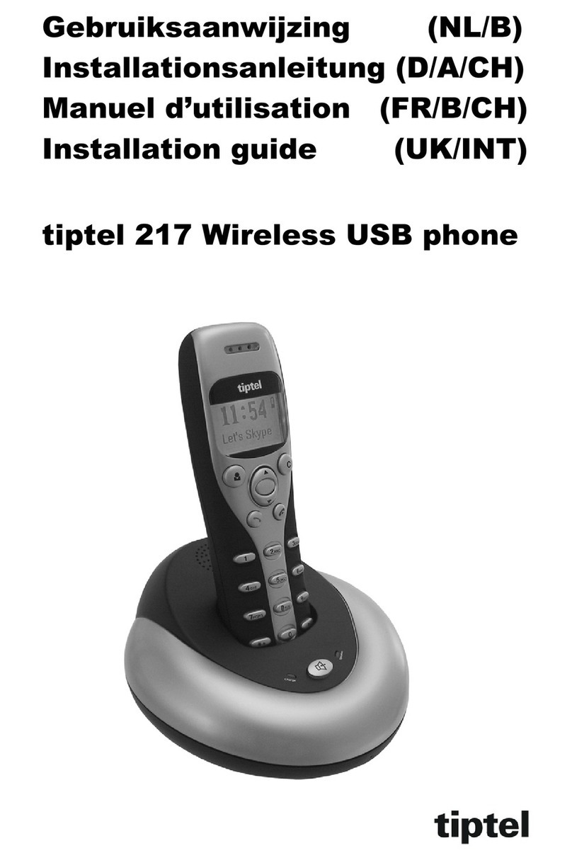 TIPTEL 217 installation guide