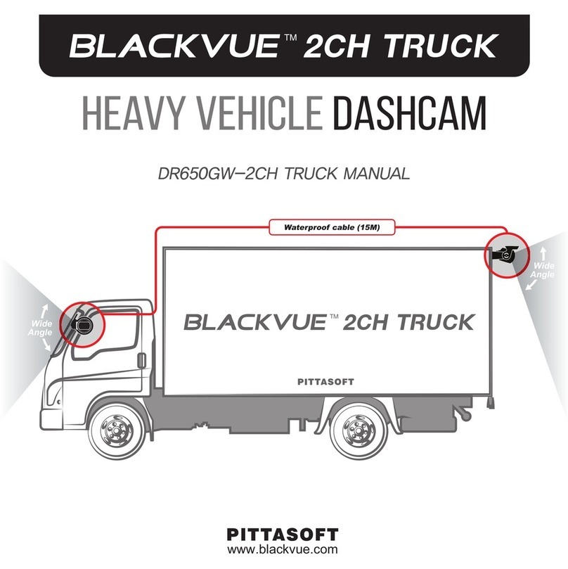 Pittasoft BlackVue DR650GW-2CH User manual
