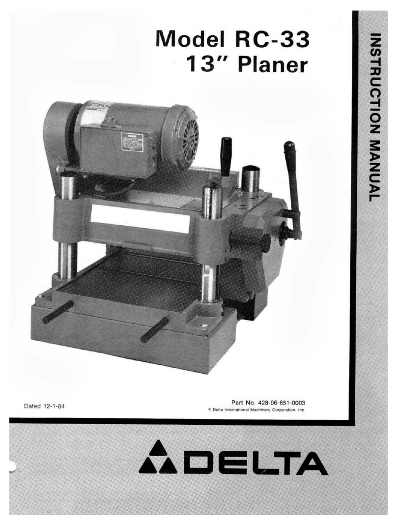 Delta RC-33 User manual