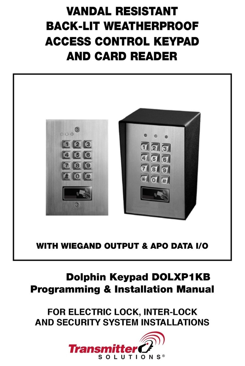 Transmitter Solutions Dolphin DOLXP1KB Programming & installation manual