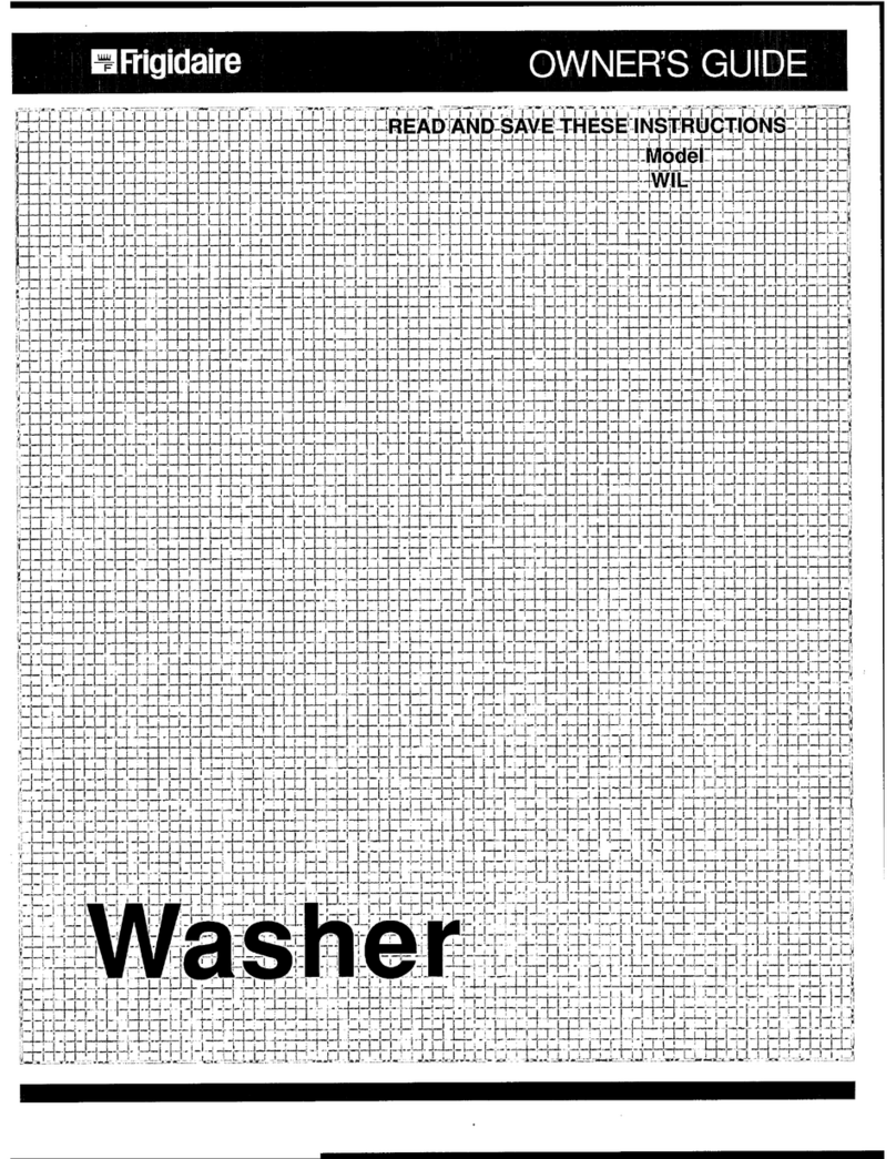 Frigidaire WIL User manual