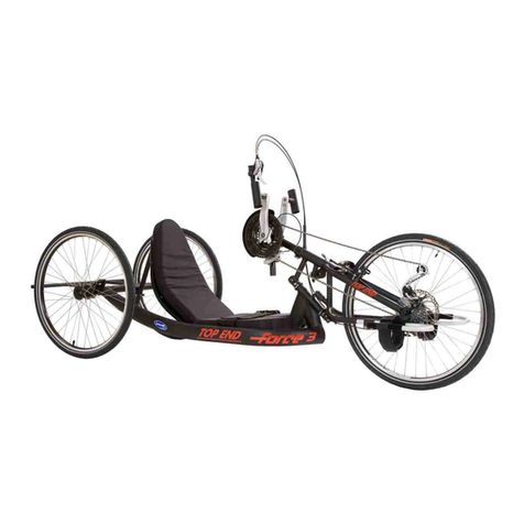 Invacare Top End Force-3 Assembly instructions