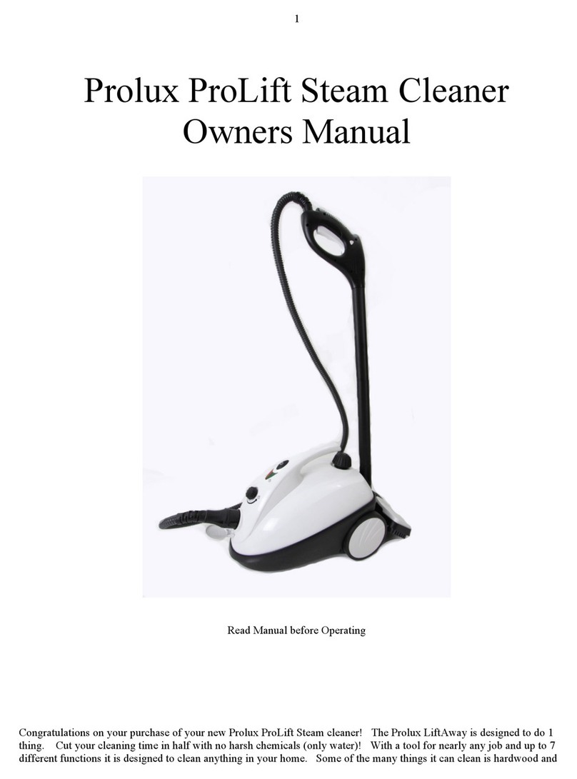Prolux ProLift owner's manual