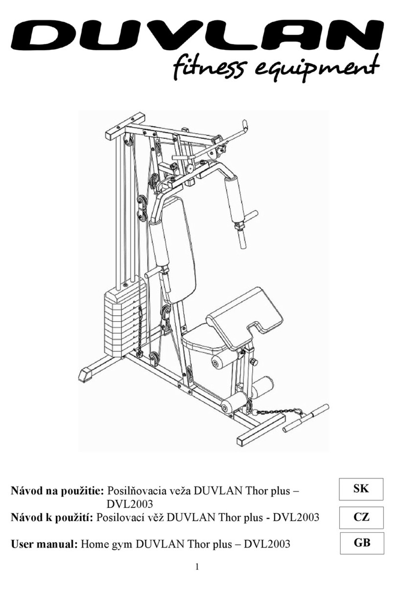 DUVLAN Thor Plus DVL2003 User manual DUVLAN Thor Plus DVL2003 User manual