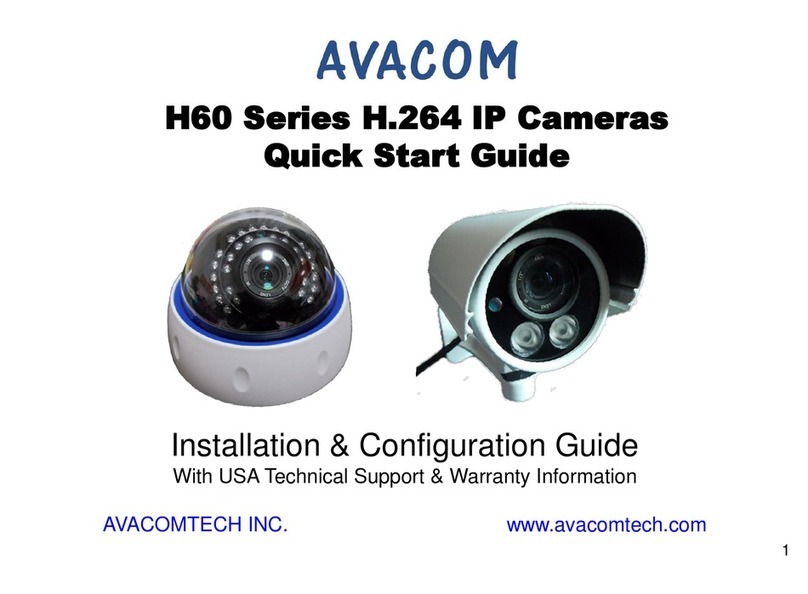 Avacom H60 Series User manual