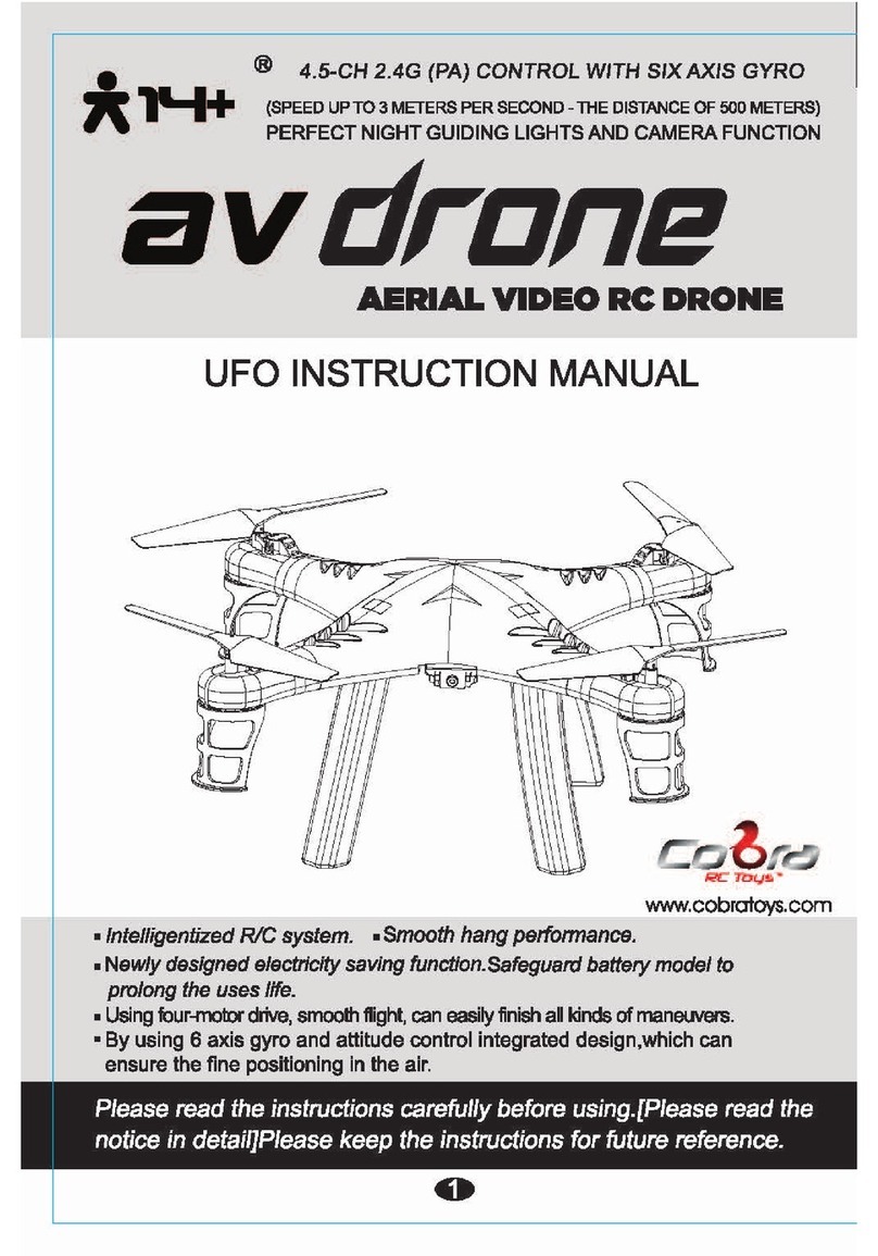 Cobra RC Toys UFO instruction manual