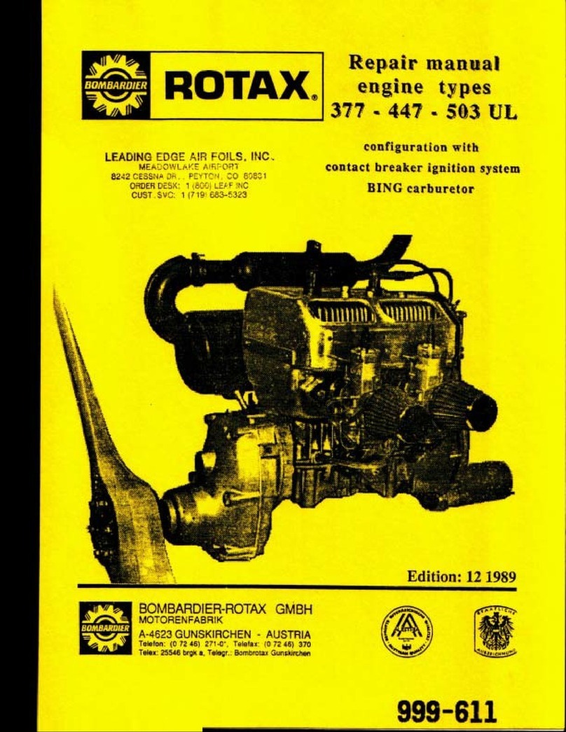 Rotax 377 UL Operating instructions