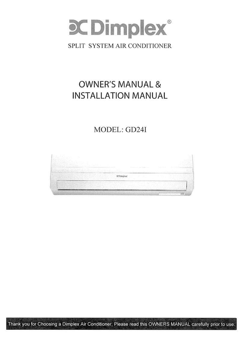 Dimplex GD24I Owners manual and installation manual