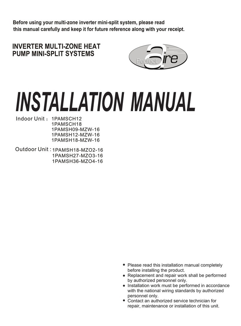 Perfect Aire 1PAMSCH12 installation manual