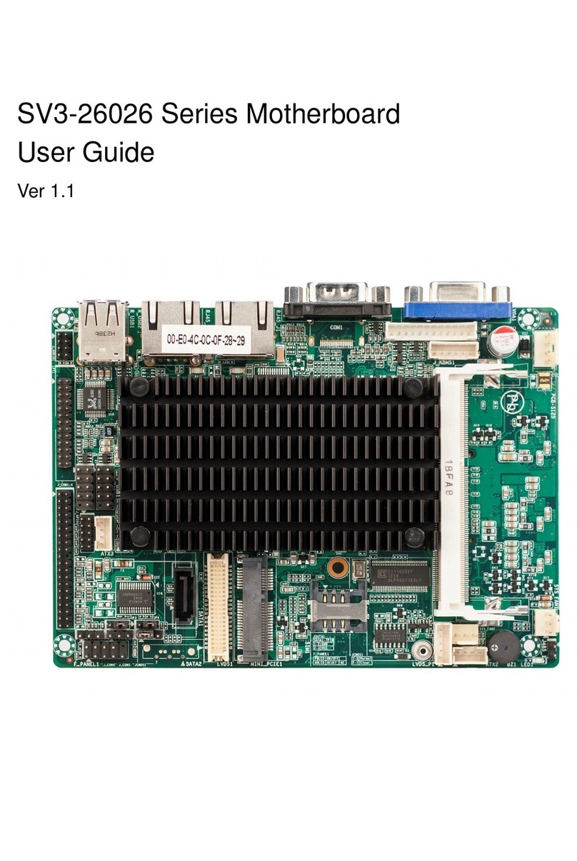 Seavo SV3-26026 Series Motherboard user guide