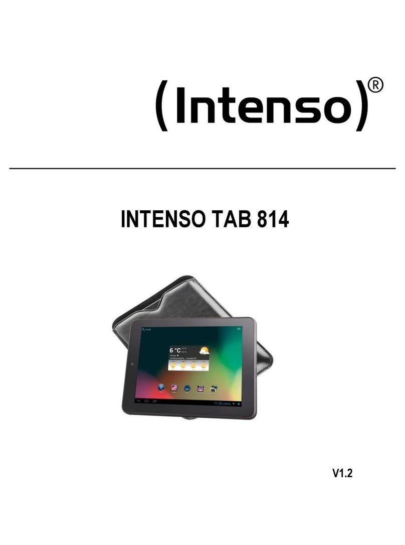 Intenso TAB 814 instruction manual