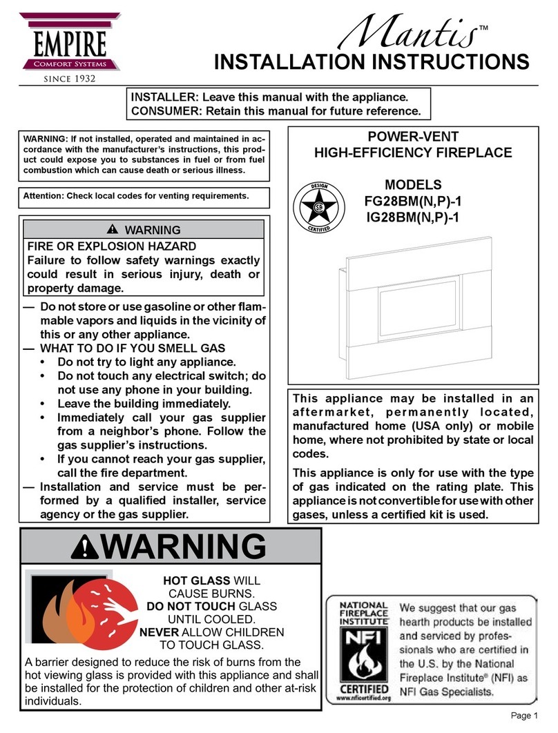 Empire Mantis FG28BM-1 User manual