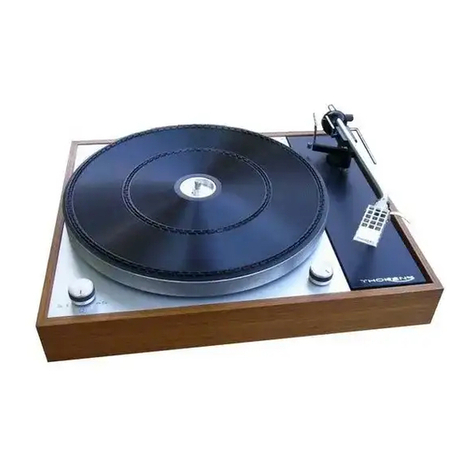 THORENS TD 150/II User manual