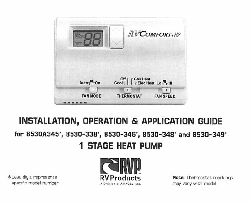 RVP 8530A345 Installation, operation & application guide