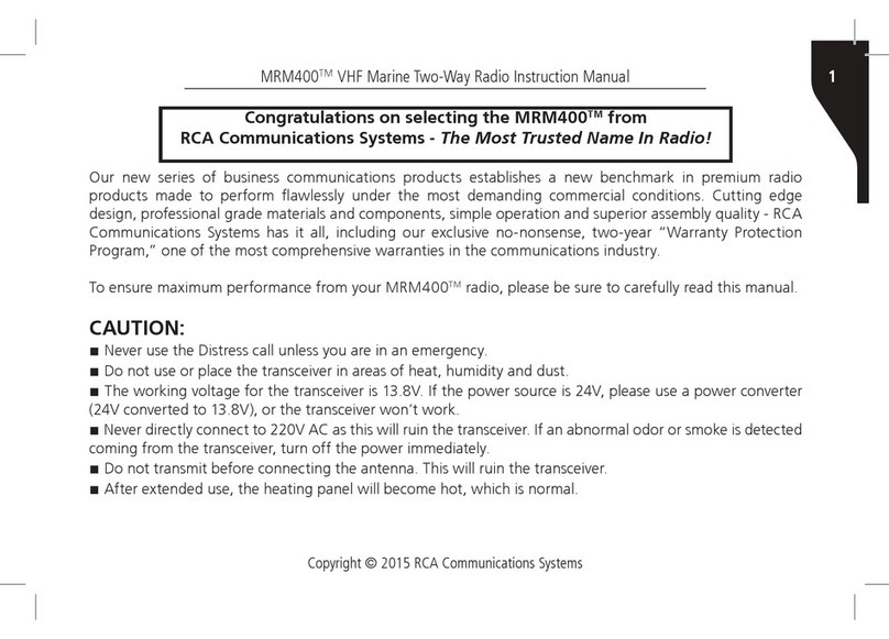 RCA MRM400 instruction manual