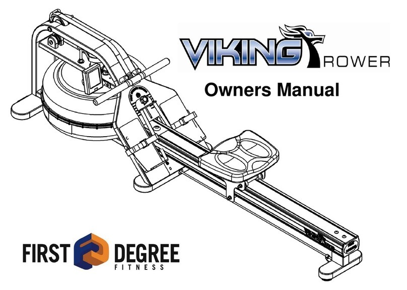 First Degree Fitness Viking Rower owner's manual