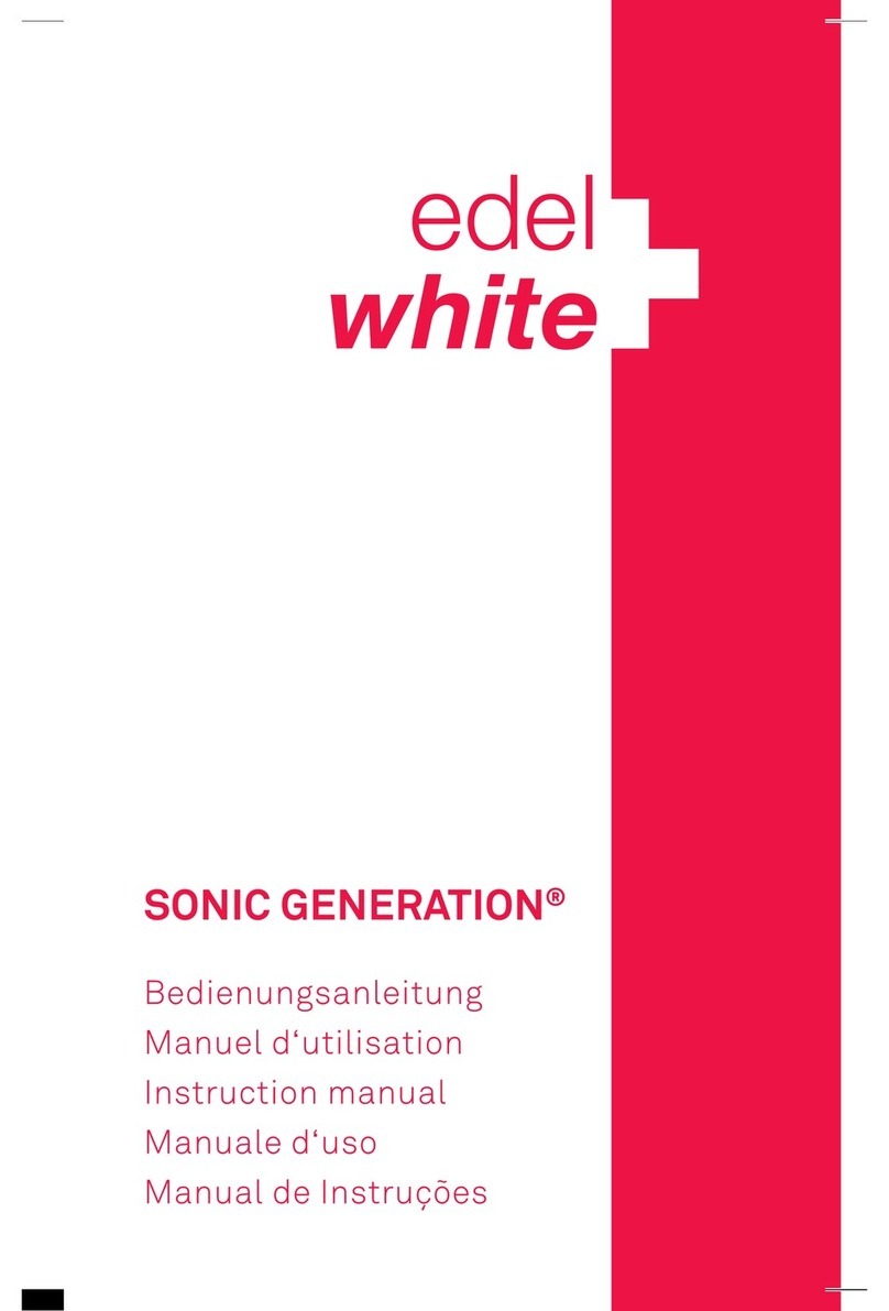 EDEL WHITE Sonic Generation instruction manual