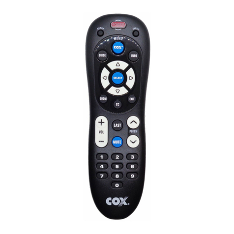 COX URC-2220-R User manual