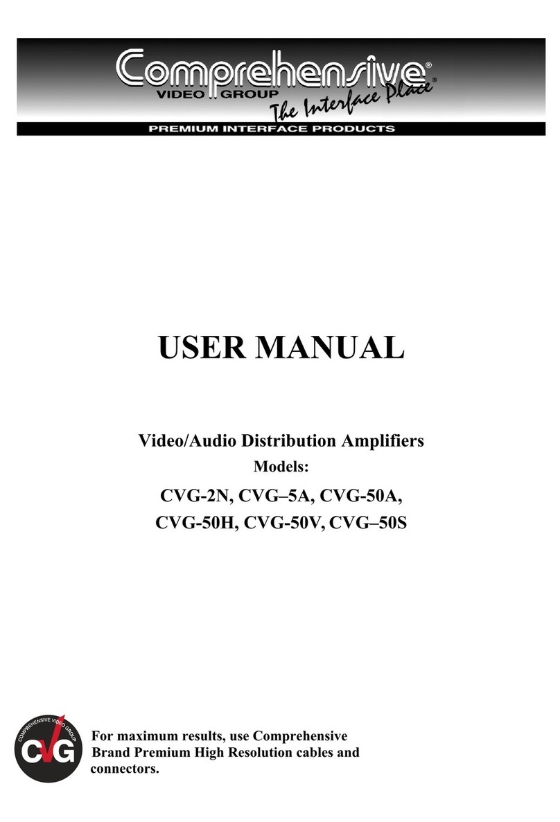 Comprehensive cvg-2n user manual